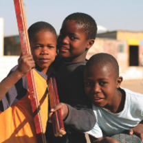 A group of students in Cape Town