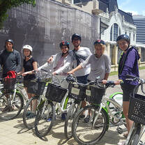 Biking through Buenos Aires