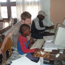People and Places volunteers in Gambia