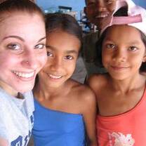 Community development volunteers in Brazil