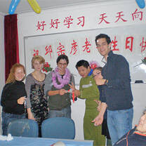 CIEE students on a gap year in China