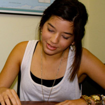  student learning in classroom