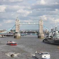 Tower Bridge in London, England