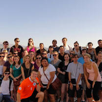 Central College Abroad Students in Granada - Courtesy of Katie Bukkam 