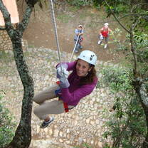 Ziplining in Guatemala