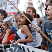 Human rights interns in Buenos Aires