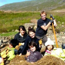 Volunteers in Ireland with Volunteers for Peace