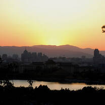 Sunset over Beijing