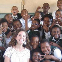 Volunteer teaching in Nigeria