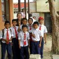 Volunteer teaching in Nepal with Projects Abroad