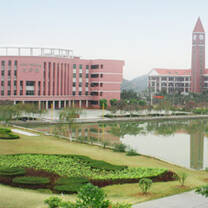 The beautiful campus of Peizheng College