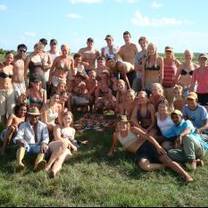 A group of volunteers in Venezuela