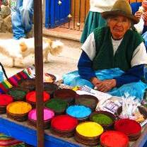 Street vendor in Peru