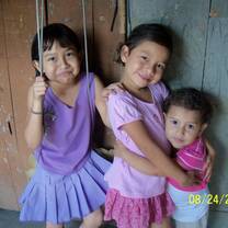 Cute kids in Costa Rica
