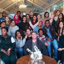 Proud TEFL Graduate with Students