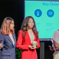 Tetr students presented their dropshipping ventures to a panel of esteemed investors, including Pratham Mittal (Founder of Tetr) and Tala A. (Wharton alum and leading Middle East VC). The high-stakes competition was both intense and exhilarating.