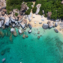 The Baths on Virgin Gorda in the British Virgin Islands