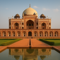 A masterpiece of Mughal architecture, Humayun’s Tomb is often called the inspiration for the Taj Mahal.