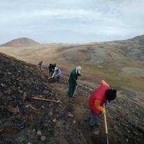 Trailbuilding in action