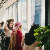 Students at the Conde Nast headquarters in New York City