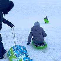 snow time in Canada!