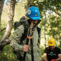 Volunteer in action: Trailbuilding