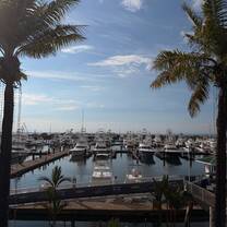 view of the marina