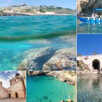 The beautiful seaside of Salento region (Puglia)