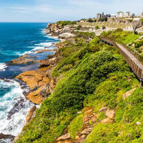 colorful image of the Australian coastline