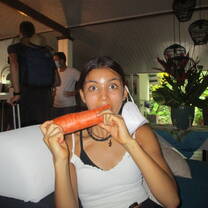 Costa Rica has HUGE carrots!