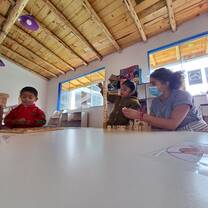 Trabajando con los niños