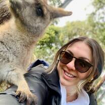 Selfie with a Kangaroo 