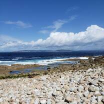 one of the beaches an hour outside the city