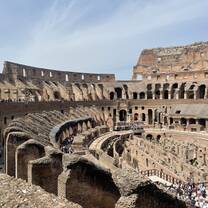 Roman Colosseum in Rome, Italy