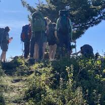 Viewpoint on our 3 day hike to Lake Atitlan