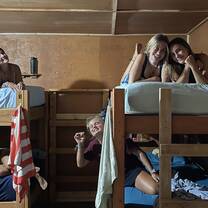 some of my new friends at the hostel
