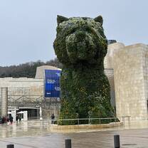 Famous Bilbao Guggenheim Puppy Statue
