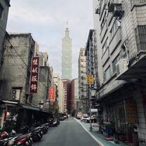 Alley View of Taipei 101