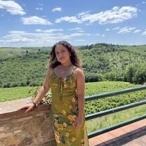 Taken during our wine tour excursion in Chianti!