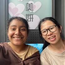She is Jane! Together, we also join 大甲媽祖 Dajia Mazu Pilgrimage!