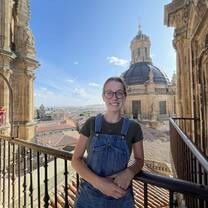 At the top of the Scala-Coeli Tower