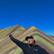 Rainbow mountain, Peru