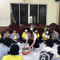 The English Camp we ran