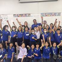 My home room Class. 