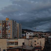 View from the apartment I was living in the suburb of Suba
