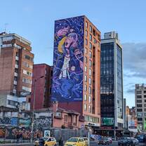 Street art in Chapinero, Bogota