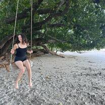 Me on a tree swing I found in Cairns! 
