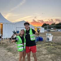 Volunteering with a friend