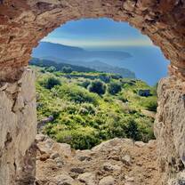 View from Napflio on Peloponnese field study