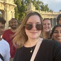Me (center) and some friends from summer session II in El Retiro!